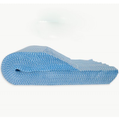 Color non-woven cloth disposable checkered wood pulp towel for foot massage