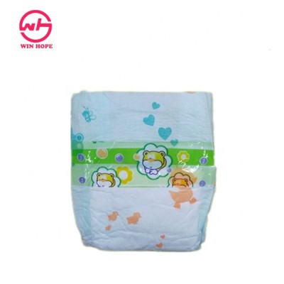 China Manufacturer Wholesale Cloth-like Film Baby Printed Diapers Nappies