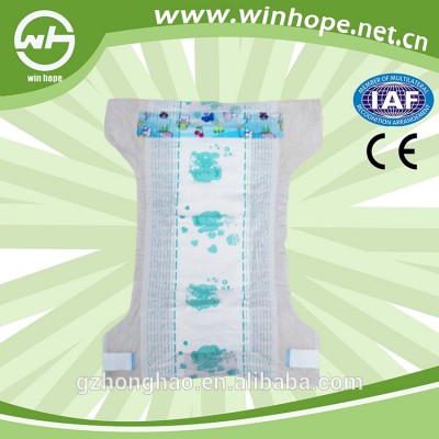 Soft Non-woven Breathable Cloth Like Film Super Absorption Baby Diapers