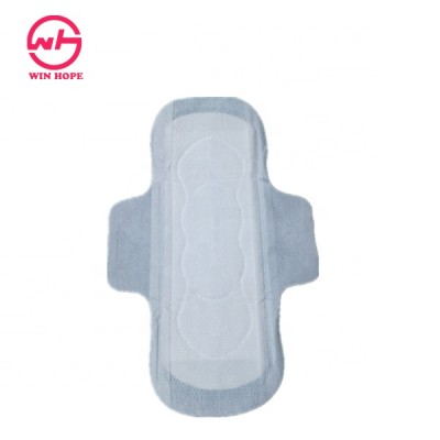 Soft White Non-woven Film Day Used 240mm Sanitary Pad with Printed Release Paper