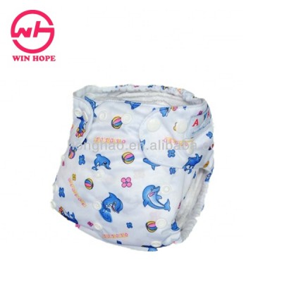 Hot Selling Comfortable Baby Cloth Diapers One Size Fit All Adjustable Cloth Nappies